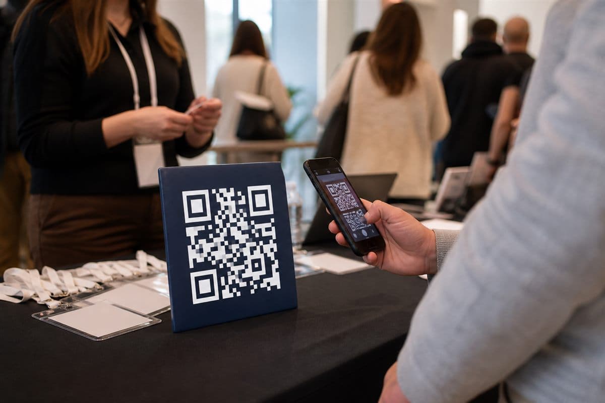 Event Check-in & RSVPs QR sign in use